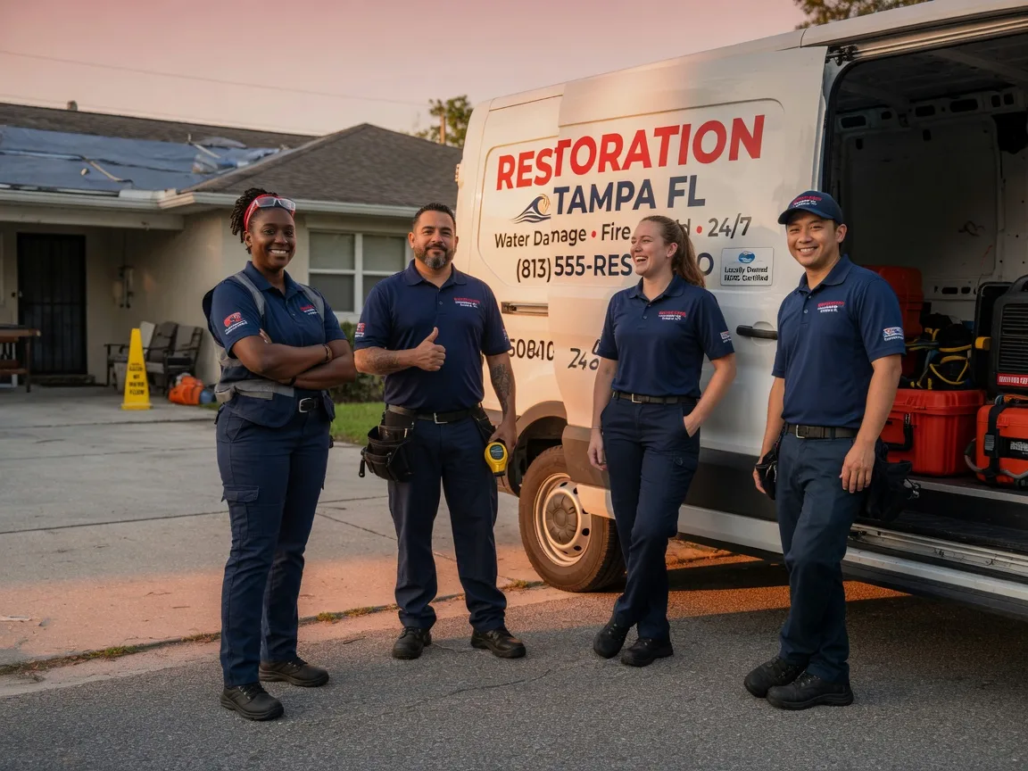 Water Damage Restoration company in Crane, TX